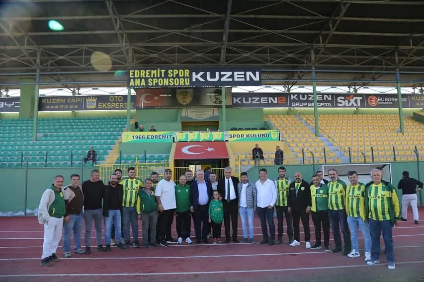 Ertaş, Edremitspor Antemanını İzledi