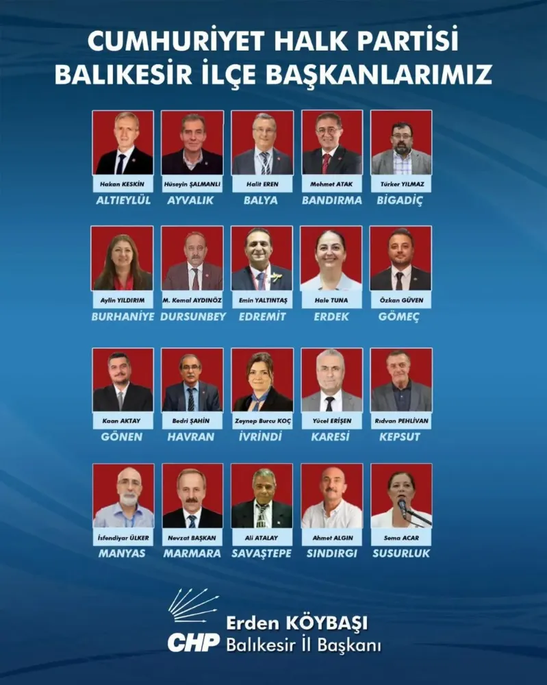 BALIKESİR’DE CHP 