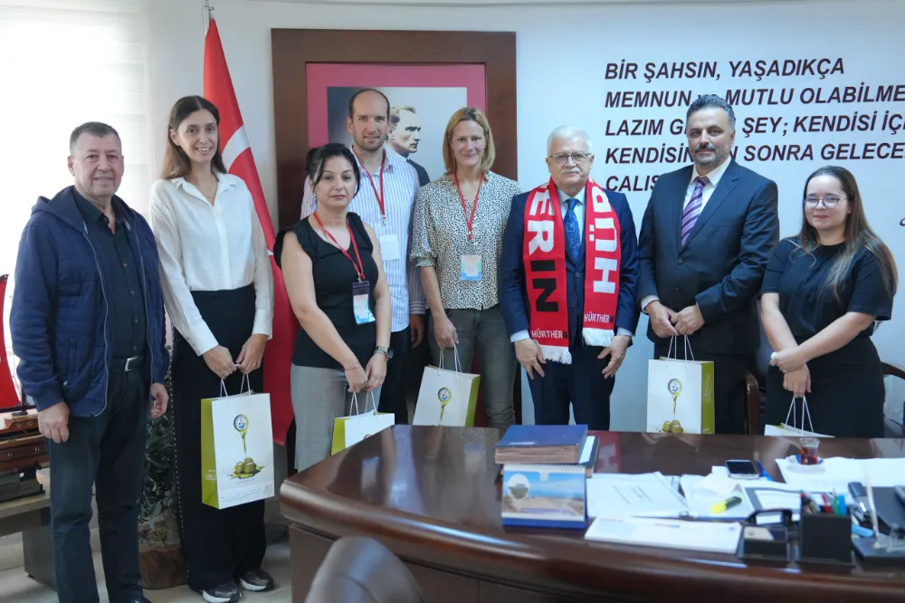 BURHANİYE, KARDEŞ ŞEHİR HÜRTH’TEN GELEN MİSAFİRLERİNİ AĞIRLADI