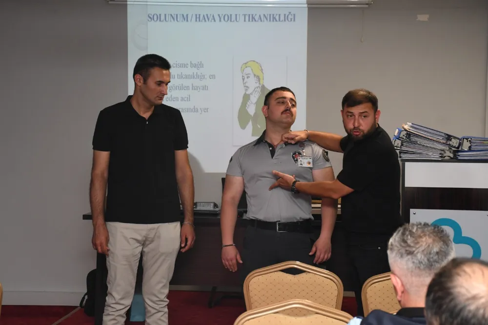 Büyükşehir’den Personele İlk Yardım Eğitimi