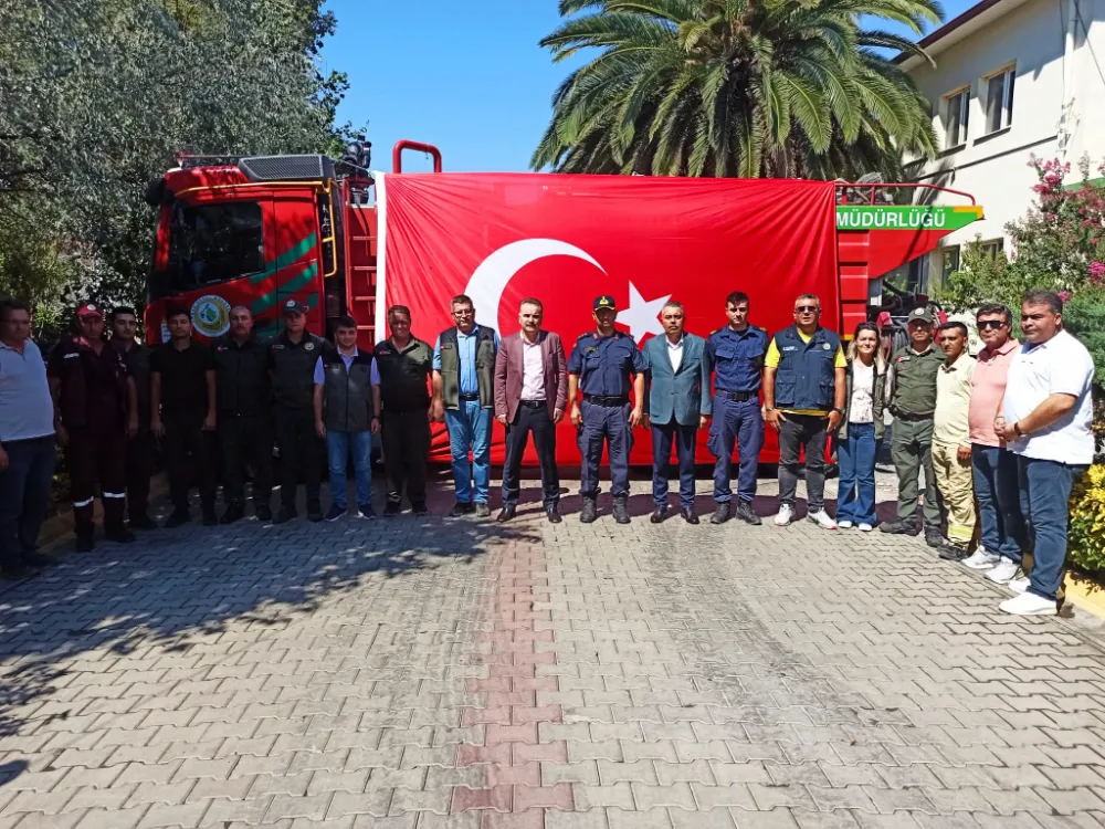 EDREMİT ORMAN İŞLETME MÜDÜRLÜĞÜ TARAFINDAN YANGIN ŞEHİTLERİ İÇİN HAYIR DÜZENLENDİ