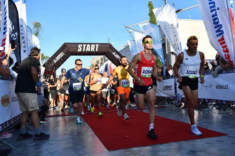 Spor kenti Balıkesir’de Yarı Maraton heyecanı yaşandı