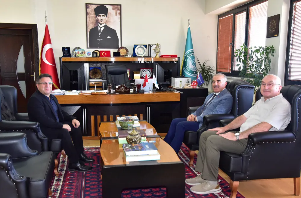 Balıkesir İl Milli Eğitim Müdürü Murat Demir’den Rektör Oğurlu’ya Ziyaret
