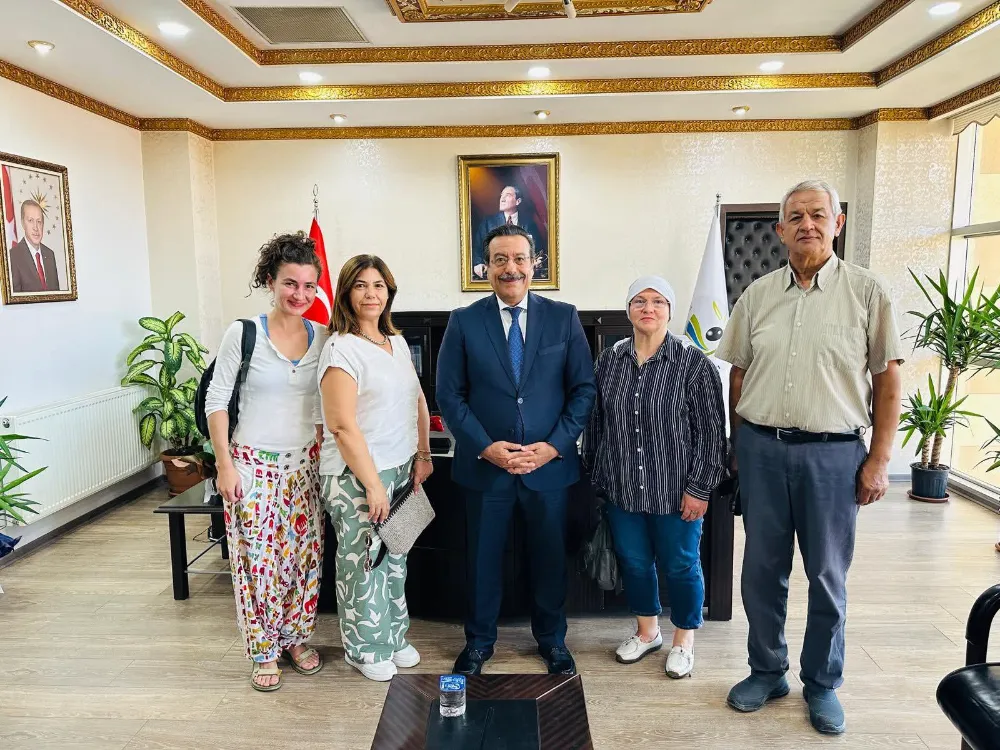 Burhaniye Kaymakamını Ziyaret 