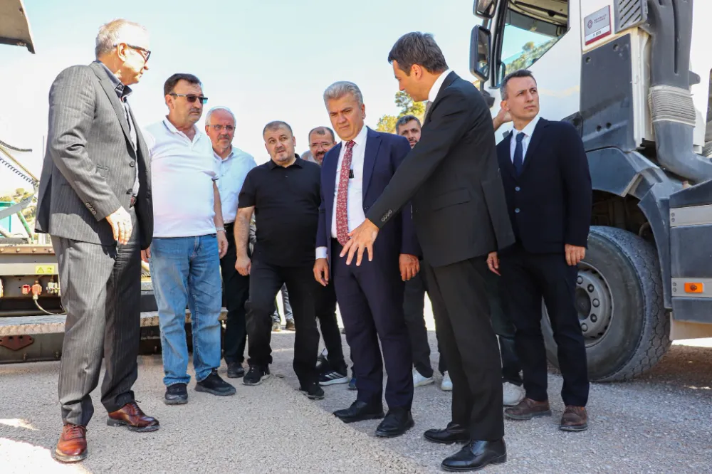 CANBEY: İVRİNDİ – KORUCU – BERGAMA YOLU TAMAMLANIYOR