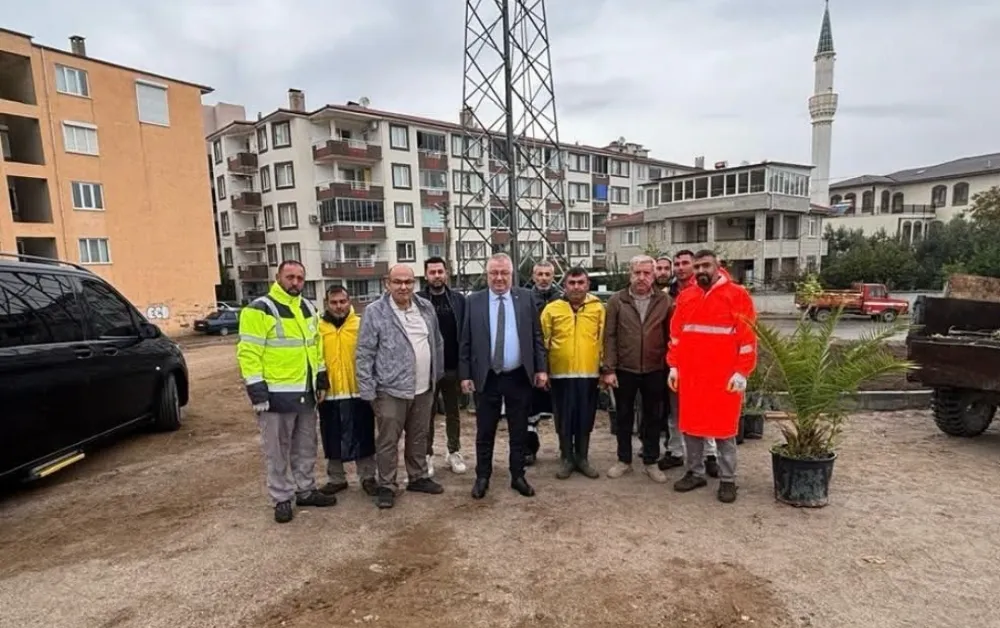 BAŞKAN ERTAŞ SAHADA