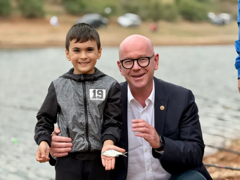 Sarı, Susurluk’ta Olta Balıkçılığı Turnuvasına katıldı 